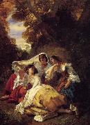 Franz Xaver Winterhalter, La Siesta